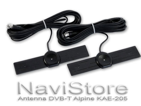 Antenna Alpine Car Tv DVB-T KAE-205DV (Kit 2 antenne)