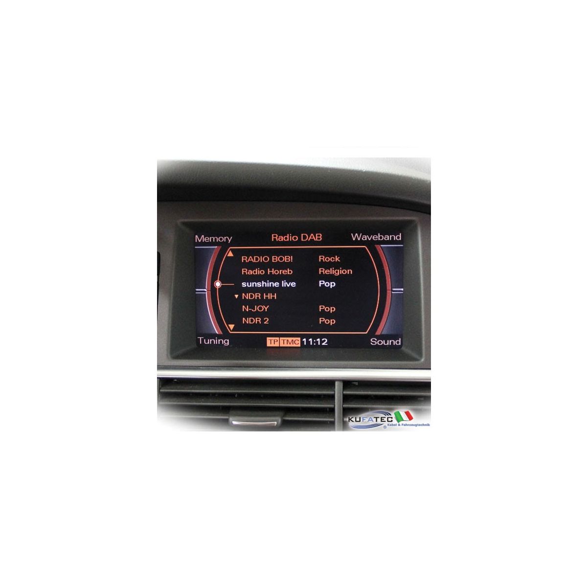 DAB Digital Radio Retrofit Audi A6 4F con MMI 2G High Navistore