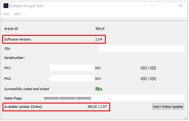 Kufatec dongle tool Update Available