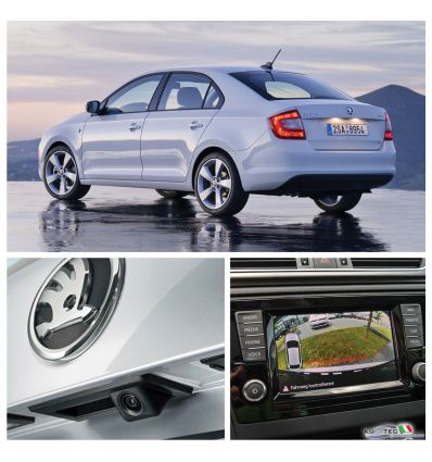 Rear Assist Retrocamera - Retrofit kit - Skoda Rapid NH