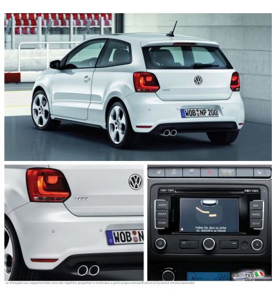 Park pilot posteriore incl. OPS - Retrofit Kit - VW Polo 6R