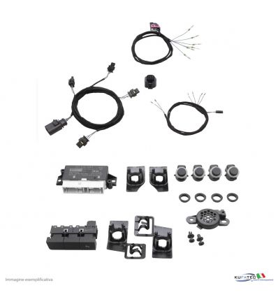 Park Pilot con OPS grafico - Anteriore - Retrofit - Seat Ibiza 6P