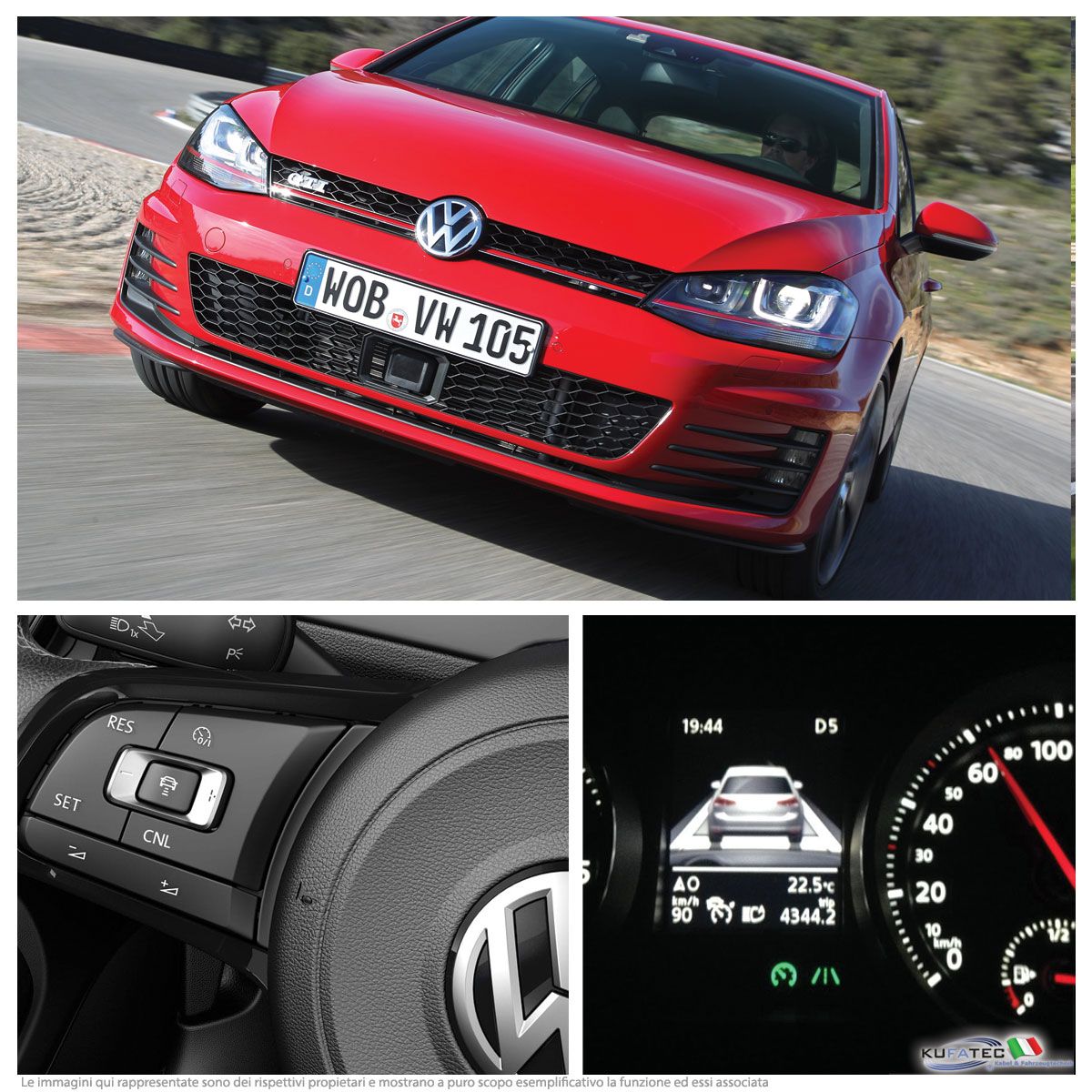 adaptive cruise control golf 7