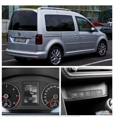 Park Assist, incl. Park pilot anteriore & posteriore - Retrofit Kit - VW Caddy SA