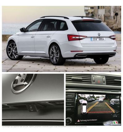 Rear View Camera - Retrofit - Skoda Superb 3V