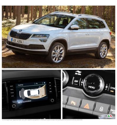 Park Pilot con OPS grafico - Anteriore - Retrofit - Skoda Karoq NU7