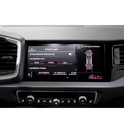 APS Parking System Plus - Anteriore incl. grafica - Retrofit kit - Audi A1 GB