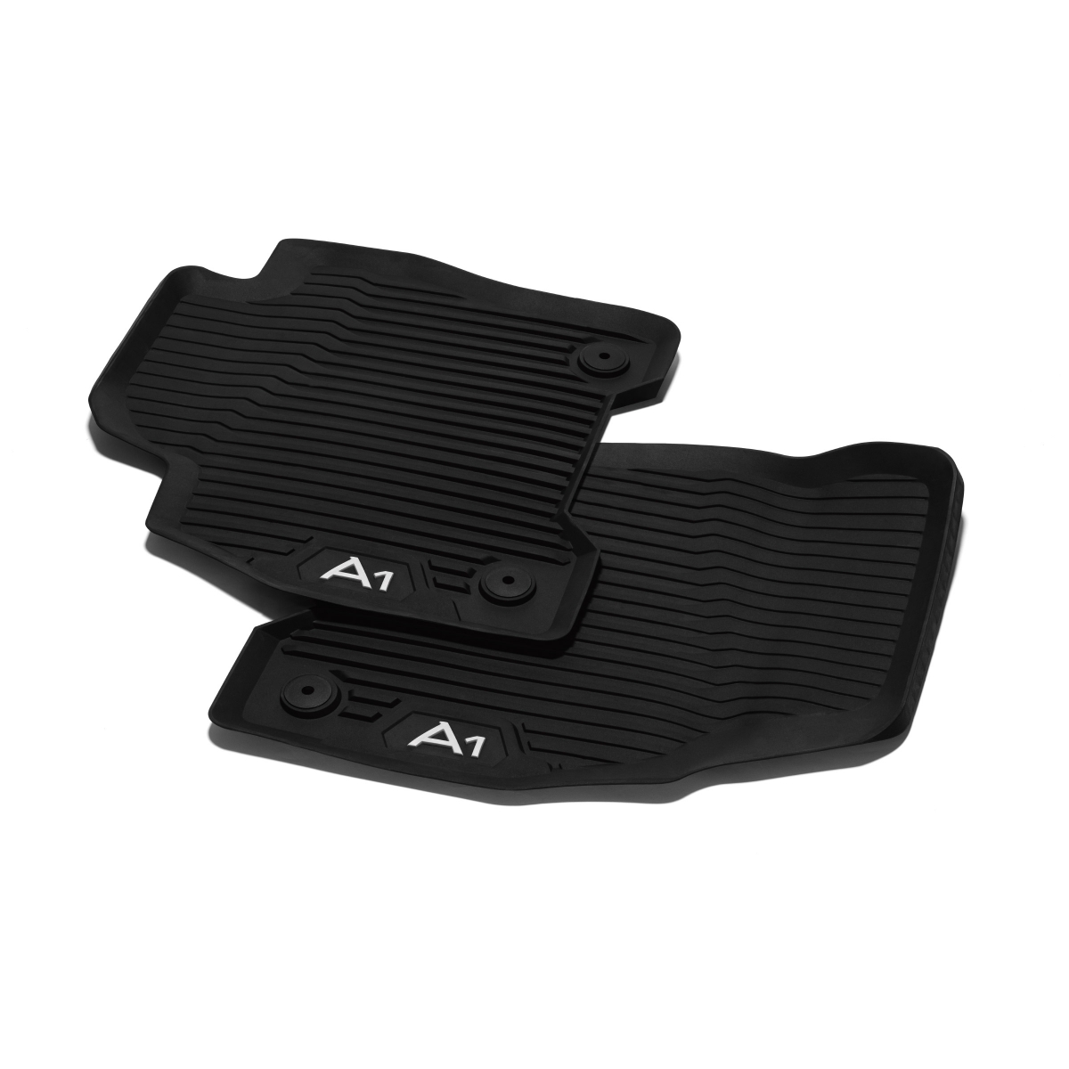 ORIGINALE ACCESSORI AUDI q3 8u TAPPETINI in GOMMA per POSTERIORE 8u0061511 041