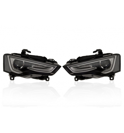 Set fari anteriori Bi-xenon con luce diurna LED - Audi A5 8T (facelift)