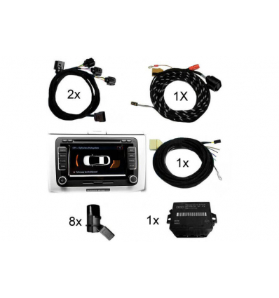 APS Parking System Plus - Ant. & Post. incl. grafica - Retrofit kit - Audi Q5 8R