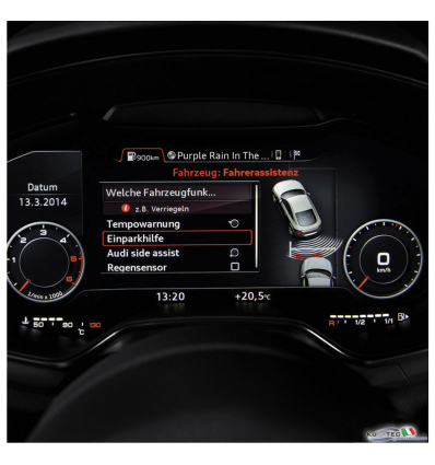 APS Parking System - Posteriore - Retrofit kit - Audi TT 8S (FV)