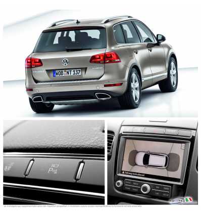 Area View - Camere perimetrali - Retrofit kit - VW Touareg 7P