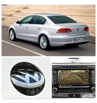 Rear Assist - Retrocamera - Retrofit kit - VW Passat B7 berlina