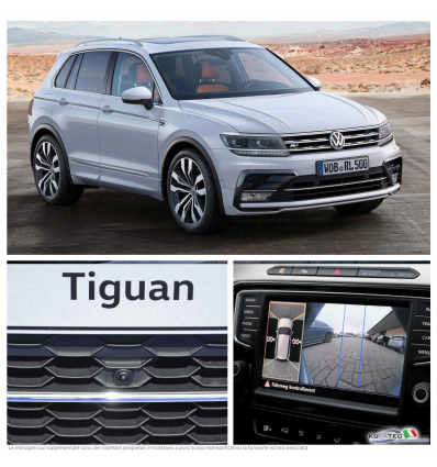 Rear & Front Assist - Camera ant. e post.  - Retrofit kit - VW Tiguan AD1