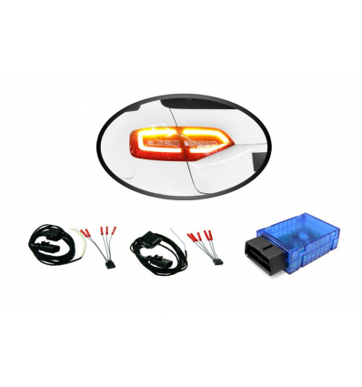 Set cavi + coding dongle fari posteriori LED Facelift - Audi A4 8K Avant