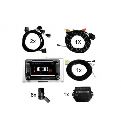 Park pilot anteriore & posteriore incl. OPS - Retrofit Kit - Skoda Superb 3T