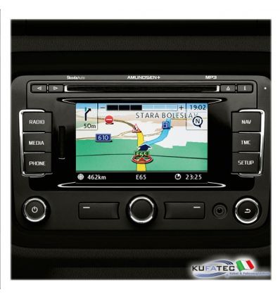 Radio Navigation Skoda Admunsen+, display touch 5" incl. Bluetooth - Retrofit - Skoda