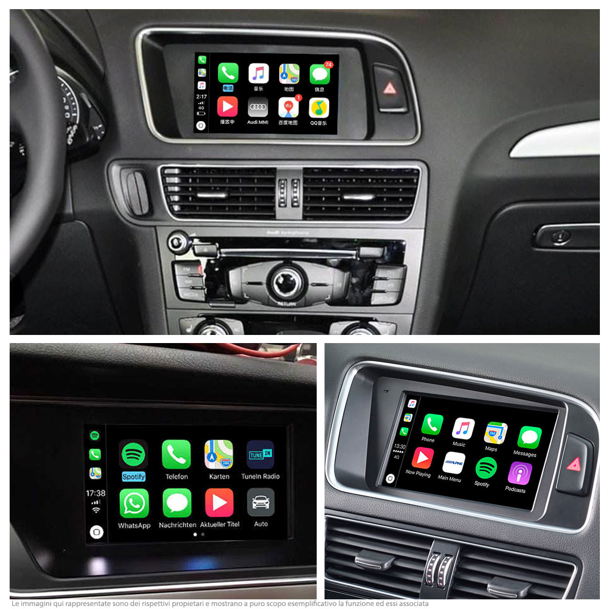 /> radio comunicazione-istruzioni di riparazione AUDI q5 tipo 8r 08 navigazione