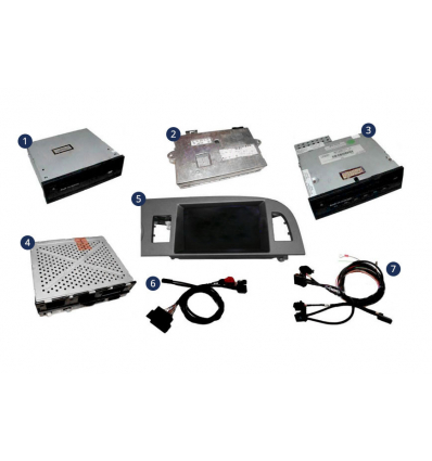 Da MMI Basic (Plus) a MMI High - Retrofit kit - Audi Q7 4L