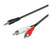 Cavo adattatore audio da 150 cm, jack da 2 canali a jack da 3,5 mm