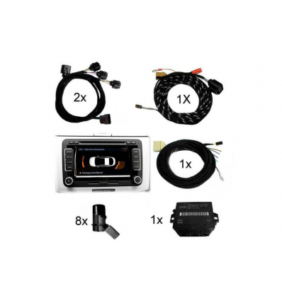 Park pilot anteriore & posteriore incl. OPS - Retrofit Kit - VW Golf 6