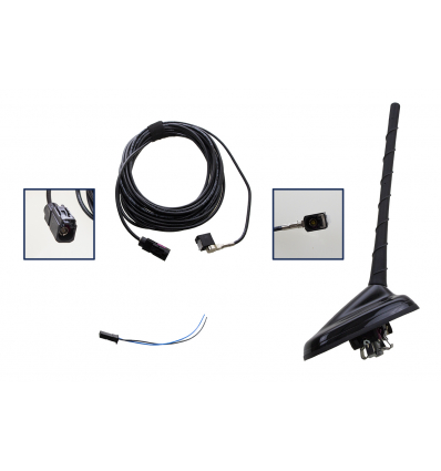 Kit d'installazione antenna da tetto DAB, DAB+ - VW, Seat, Skoda MQB