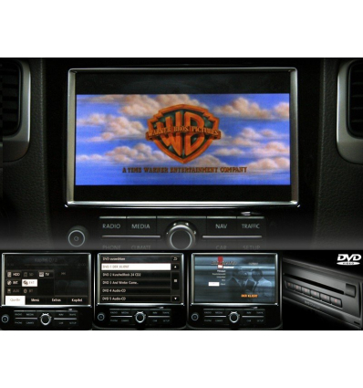 DVD Changer - Retrofit kit - VW Touareg 7P