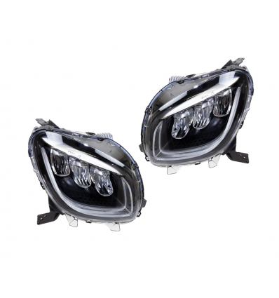 Set fari anteriori LED con luce diurna LED - Smart 453