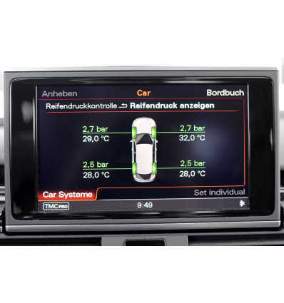Tire Pressure Monitoring System (TPMS) - Retrofit kit - Audi A8 4H