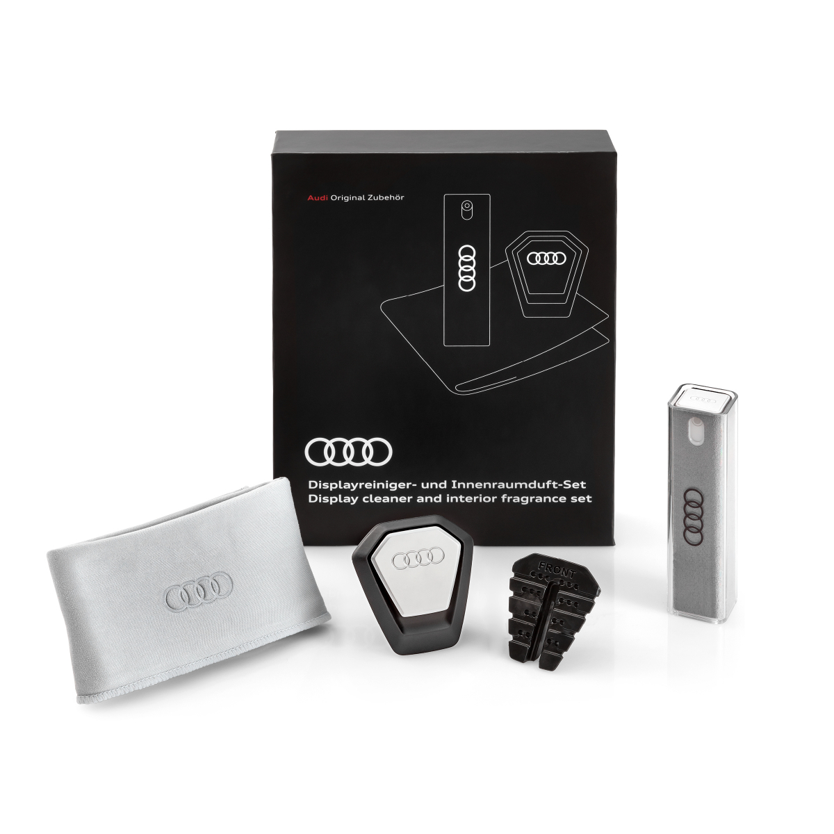 Audi gift Box - Accessori per la pulizia del display e profumatore -  Navistore