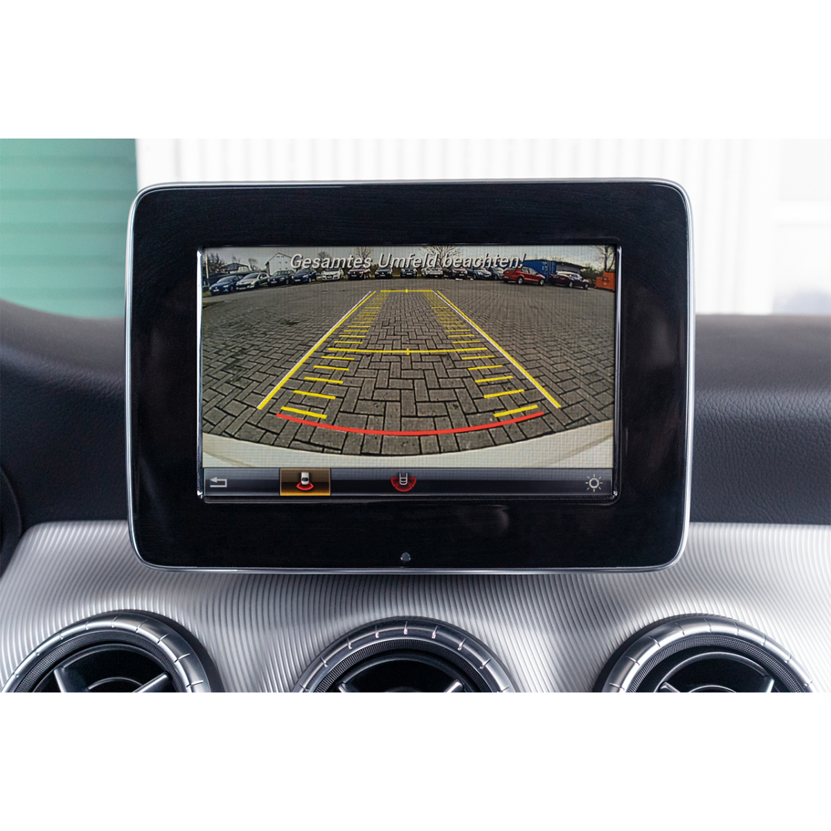 Telecamera Posteriore KIMISS Per Mercedes Classe S W204/W212: Angolo 170°, Visione Notturna, IP67