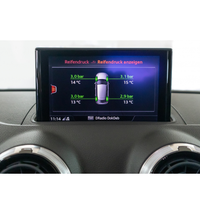Tire Pressure Monitoring System (TPMS) - Retrofit kit - Audi A3 8V
