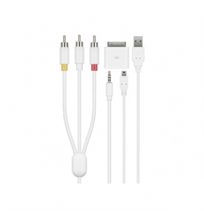 Set cavi AV - iPod/ iPhone/ iPad with USB