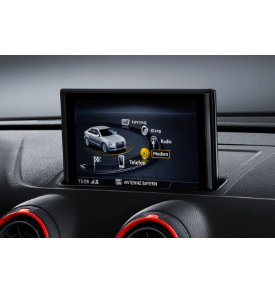 MMI Radio Plus - Retrofit kit - Audi A3 8V facelift