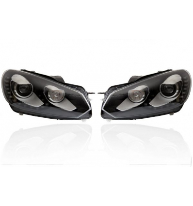 Fari Bi-Xenon con luce diurna LED - Retrofit kit - VW Golf 6
