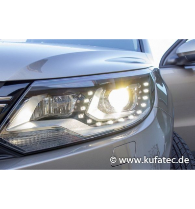 Fari Bi-Xenon con luce diurna LED - Retrofit kit - VW Touareg 7P