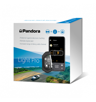 Pandora LIGHT PRO v2 - Sistema d'allarme integrato con transponder e telecomando