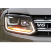 Set fari anteriori Bi-xenon con luce diurna LED - VW Amarok 2H, S1, S6