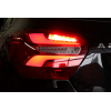 Fari LED posteriori facelift - Retrofit kit - Mercedes A-Class W176 con fari anteriori alogeni