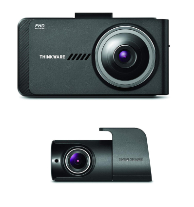 Thinkware X700 Pack - Bundle Advanced Dashcam Front + Rear 1080p Full HD con ADAS e Touch LCD