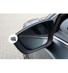 1 Paio di Coperture per Specchietto Retrovisore, Sostituzione della Copertura di Protezione per Retrovisore in ABS per SEAT Leon Mk3 5F ST FR Cupra 2013‑ 2019