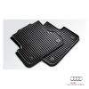 Tappetino posteriore in gomma nera - Audi A3 8P e 8PA