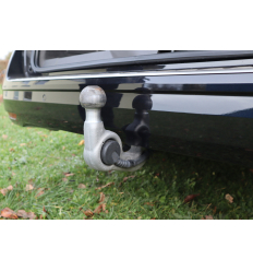 Gancio di traino estraibile per VW Touareg 7L I 2002-2010 + kit el. 13-poli spec
