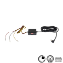 Alimentatore integrato AMPIRE per dashcam con MINI-USB (ritardo allo spegnimento) per dash cam DC1 / DC2