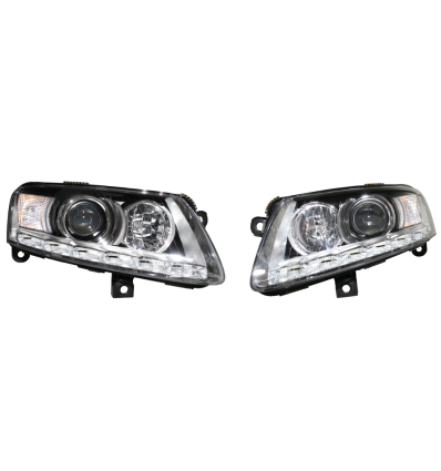 Set fari anteriori Bi-xenon con luce diurna LED - Audi A6 4F