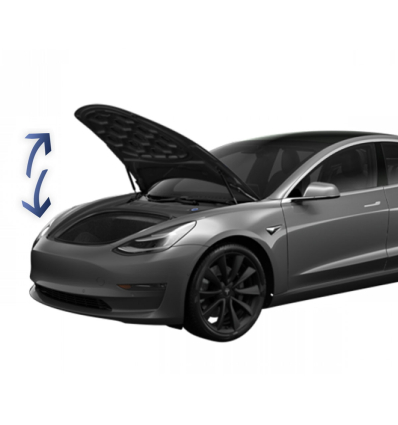 Cofano anteriore ad apertura elettrica - Retrofit kit - Tesla Model 3, Model Y