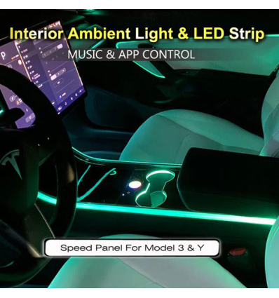 Illuminazione interna LED 3th gen (Music) - Tesla Model 3, Model Y