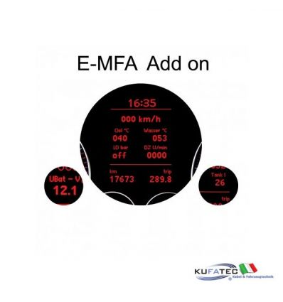 E-MFA DIS Add-On - Display Boost, Oil, Battery