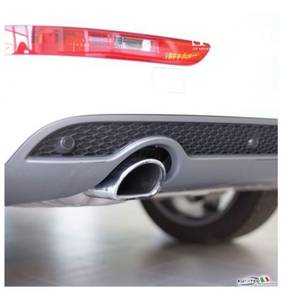 Griglia inferiore Posteriore con supporti sensore - Audi Q5 8R allestimento S-Line Exterior