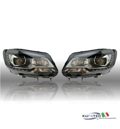 Bi-Xenon Headlights LED DTRL - VW Touran 2011